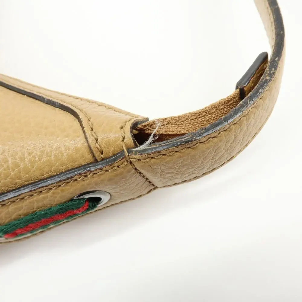 Gucci Sherry Calfskin Hobo Bag Beige